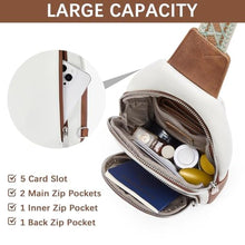 Load image into Gallery viewer, BOSTANTEN Sling Bag for Women Leather Crossbody Bag Vintage Cross Body Purse for Travel with Guitar Strap, Bohemian Style_1305