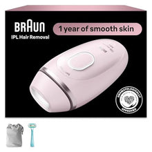 Load image into Gallery viewer, Braun IPL Mini, SilkExpert Mini, IPL Hair Removal for Women and Men, Permanent Laser Hair Reduction At-Home, IPL1111, Pink_1