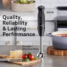 Load image into Gallery viewer, Braun MQ50001M Vario Hand Blender 21-Speed Handheld Immersion Blender with PowerBell VPlus, TurboBoost & EasyClick Systems, Stainless Steel Blades, SplashControl, 500W, Hand Blenders for Smoothies_50
