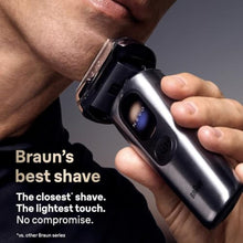 Load image into Gallery viewer, Braun NEVO Men's Electric Shaver with World's 1st AeroTouch Technology, Includes Premium 7in1 Care System, Power Travel Case, Smart Display. Braun's Best Electric Razor, 17010C, Black_699