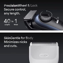 Load image into Gallery viewer, Braun Series 9 All-in-One Beard & Body Grooming Kit for Men, Cordless Trimmer, Hair Clippers & Shaver for Face, Hair & Body with Gillette Labs Razor, AIO 9530, BlueMetallic_250