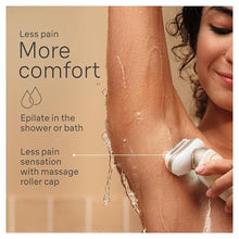 Load image into Gallery viewer, Braun Silk-pil 9 Flex Epilator, 360 Flex and Pivoting Head, Wet and Dry, Includes Shaver Head, Trimmer Comb, SES9-041 3D, Tinted Gold, TintedGold_150