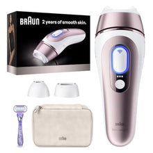 Load image into Gallery viewer, Braun Smart IPL, Skin iExpert Pro 7, VOGUE's Best Hair Removal Device, IPL Hair Removal for Women and Men, Permanent Laser Hair Reduction At-Home, World's 1st Smart App, 3 Heads, IPL7243, Silver_1