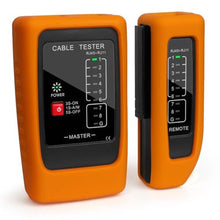 Load image into Gallery viewer, Brileine Network Cable Tester and Ethernet Tester with POE Detection, OrangeBlack_1