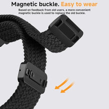 Load image into Gallery viewer, BRUBOSES Smart Watch for Men Military Answer/Make Call 2.01 Display, NylonBlack_735
