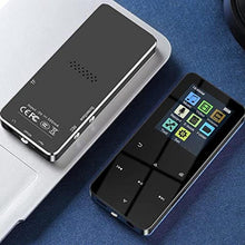 Load image into Gallery viewer, BT 5.0 MP3 Player HiFi Lossless Sound, 8GB Portable Music Player with FM Radio, Recording, Built in Speaker, Long Battery Life_1336