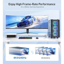 Load image into Gallery viewer, Cable Matters 48Gbps 8K Right Angle HDMI Cable, 90 Degree, 6.6ft, Black_368