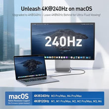 Load image into Gallery viewer, Cable Matters 48Gbps Unidirectional USB C to HDMI 2.1 Cable, 6ft, Black_733