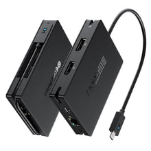 Load image into Gallery viewer, Cable Matters 8-in-1 Portable 40Gbps USB4 Hub Dual DisplayPort, black_1