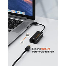 Load image into Gallery viewer, CableCreation USB 3.0 Gigabit Adapter 2-Pack, USB to RJ45 Network Adapter, BlackPack_57