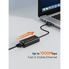 Load image into Gallery viewer, CableCreation USB 3.0 Gigabit Adapter 2-Pack, USB to RJ45 Network Adapter, BlackPack_58