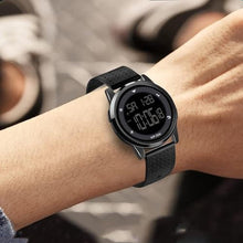 Load image into Gallery viewer, CakCity Men Digital Watch Sports Waterproof Stopwatch Wrist Watches for Women's with Military Time Alarm, Black_2908