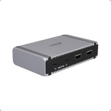 Load image into Gallery viewer, CalDigit E5 - Thunderbolt 5 Element 5 Hub - 9 Ports, 4 x Thunderbolt 5/USB4 v2, 3 x USB-A & 2 x USB-C 10Gb/s, Single 8K, Dual 6K/8K, or Two 4K@240Hz Displays, 90W Charging, 0.8m Cable 180W PSU, SpaceGray_1