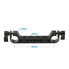 Load image into Gallery viewer, CAMVATE 19mm Dual-Port Rod Clamp Bracket for 19mm Studio System_2457