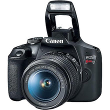 Load image into Gallery viewer, Canon EOS Rebel T7 DSLR Camera with 18-55mm Lens Bundled with 64GB Memory Card + Camera Bag + 58mm UV Filter + Microfiber Cleaning Cloth (5 Items), Black_803