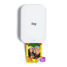 Load image into Gallery viewer, Canon Ivy 2 Mini Photo Printer, Print from Compatible iOS & Android Devices, Sticky-Back Prints, Pure White_1