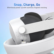 Load image into Gallery viewer, Carina D1S Magnetic Charging Dock Compatible with Meta Quest 3S, White_4590