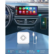 Load image into Gallery viewer, CarlinKit 3.0 Mini Wireless CarPlay Adapter for Factory Wired CarPlay Cars, Wired to Wireless CarPlay for Enjoy Intelligent Life, Fit The car from 2016, for iPhone iOS Version 10+_308