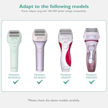 Load image into Gallery viewer, Charger Stand Compatible with Panasonic ES-WL60-G Electric Shaver Razor, White_1107