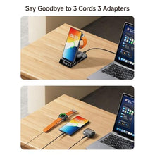 Load image into Gallery viewer, Charging Station for Samsung Phone, Watch & Buds, SwanScout 703S (Black)_1089