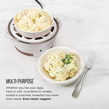 Load image into Gallery viewer, Chefman Electric Egg Cooker Boiler, Rapid Poacher, Food & Vegetable Steamer, Quickly Makes Up To 6, Hard, Medium or Soft Boiled, Poaching/Omelet Tray Included, Ready Signal, BPA-Free, Ivory_116