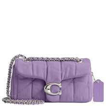 Load image into Gallery viewer, Coach Colored Dye Quilted Denim Tabby Shoulder Bag 22_1