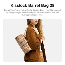 Load image into Gallery viewer, Coach Kisslock Barrel Bag 28_8