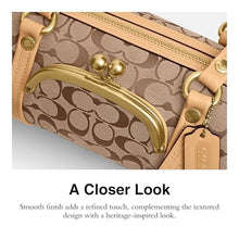 Load image into Gallery viewer, Coach Kisslock Barrel Bag 28_10