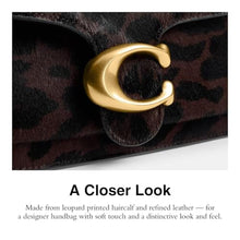 Load image into Gallery viewer, Coach Leopard Haircalf Tabby Shoulder Bag 26_4