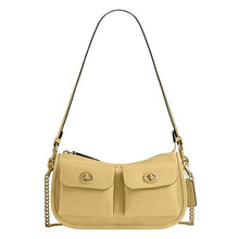 Load image into Gallery viewer, COACH The Originals Natural Grain Leather Twin Turnlock Waverly Bag_1