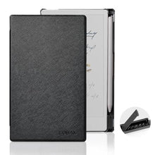 Load image into Gallery viewer, CoBak Case for Remarkable Paper Pro Move 7.3 inch 2025, Hard Back Shell Protective Lightweight Auto Wake/Sleep Smart Folio Cover with Built-in Pen Holder and Nibs Holder (Black)_1