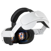 Load image into Gallery viewer, CoBak Head Strap for Meta Quest 3 - Adjustable Hinge, Soft PU Sponge Pad, Enhance Comfort, Reduce Pressure, White_1