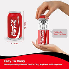 Load image into Gallery viewer, Coca-Cola Can Shaped Wireless Earbuds Bluetooth 5.0 Headphones with Built-in Mic, Voice Assistant Compatibility, 9H Playtime, HD Stereo Sound, Noise Cancelling Compatible with Apple & Android, CocaCola_451