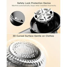 Load image into Gallery viewer, coldSky Rechargeable Fabric Shaver, Lint Shaver with Digital Display, Sweater Shaver with 6-Leaf Blades and Safety Lock, 3-Speeds Defuzzer Remove Fuzz, Pills from Clothes, Furniture, Sofa, Blanket, Black_1149