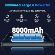 Load image into Gallery viewer, COLORROOM 2026 Android16 Tablet 11inch, Face Unlock, 18W Fast Charge,Blue_1292