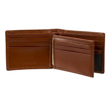 Load image into Gallery viewer, Columbia Men's Extra Capacity Slimfold Wallet, Olive/Tan, One Size, OliveTanFabric_771