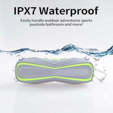 Load image into Gallery viewer, Combess Bluetooth Speaker IPX7 Waterproof, Outdoor Portable Speakers Wireless BT5.3/AUX/TF Card, Extra Long Playtime, Shower Speaker for Home Travel Swimming Pool Party Beach Pool Sports Men Gift, Green_7167
