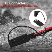 Load image into Gallery viewer, COMeap 6FT 1.8M SAE to DC8mm Female Adapter for Jackery Solar Panel, with Polarity Reverse Adapter DC7909 to DC8020 Converter for Explorer Series/GZ Portable Power Station Solar Generator 14AWG, black_4645
