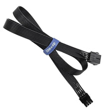 Load image into Gallery viewer, COMeap CPU 8 Pin Extension Cable CPU 8-Pin Female to 8 (4+4) Pin Male EPS 12V Extension for Motherboard (Not PCIe VGA) 33 inch (84 cm), Black_1