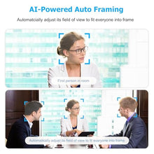Load image into Gallery viewer, Conference Room Camera, All-in-One 4K Webcam with Microphone and Speaker, AI Tracking and Auto Framing, Wide Angle of View, Plug and Play USB Webcam for PC, Mac, Meetings, Teams, Zoom & Webex (White)_1798
