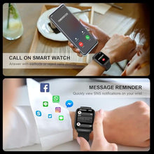 Load image into Gallery viewer, coolhenry Smart Watch with Earbuds, Bluetooth Earphones Built-in,1.85'' Fitness Tracker Watch with Heart Rate/Sleep/SpO2 Monitor 100+ Sports Modes Compatible for Android & iPhone, Black_964