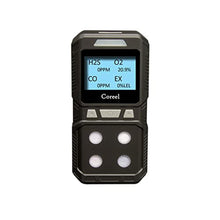 Load image into Gallery viewer, Coreel 4 Gas Monitor, Portable CO, H2S, O2,EX Gas Detector Meter - Ready to Use (Black)_1