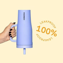 Load image into Gallery viewer, Corkcicle Cruiser Insulated Tumbler with Handle & Straw - Triple-Insulated - Leakproof Travel Mug - BPA-Free - Summer Drinkware Gift - Keeps Drinks Ice Cold - 22 oz - Rainbow Unicorn, RainbowUnicorn_5921
