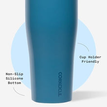Load image into Gallery viewer, Corkcicle Go Cup XL - Leak-Proof Travel Tumbler - Triple Insulated Stainless Steel Water Bottle - Easy-Carry Handle - Summer Drinkware Gift - Keeps Drinks Ice Cold - 30 oz - North Shore, NorthShore_5512