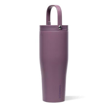 Load image into Gallery viewer, Corkcicle Go Cup XL - Leak-Proof Travel Tumbler - Triple Insulated Stainless Steel Water Bottle - Easy-Carry Handle - Summer Drinkware Gift - Keeps Drinks Ice Cold - 30 oz - Mauve_1