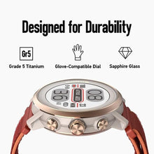 Load image into Gallery viewer, COROS APEX 2 Series Outdoor GPS Watch, 1.2" Sapphire Titanium, On-Wrist Navigation, Offline Maps, Heart Rate Monitor, Track Sleep, Running, Biking, Skiing, Climbing (APEX 2, Coral)_121
