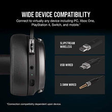 Load image into Gallery viewer, Corsair Virtuoso RGB Wireless SE Gaming Headset - High-Fidelity 7.1 Surround Sound W/Broadcast Quality Microphone, Memory Foam Earcups, 20 Hour Battery Life, Gunmetal_234