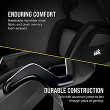 Load image into Gallery viewer, Corsair Void RGB Elite Wireless Gaming Headset 7.1 Surround Sound Omni-Directional Microphone Microfiber Mesh Earpads Up to 40ft Range iCUE Compatible PC, Mac, PS5, PS4 Carbon_262