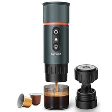 Load image into Gallery viewer, COTGCO Portable Espresso Maker20Bar SelfHeating & Auto-off | 13500mAh Battery Brews8Shots | 12V Mini Coffee Machine Compatible with NespressoOriginal Pods | Car/Travel/Camping, Blue_1