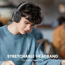 Load image into Gallery viewer, Cowyawn USB C Headphones Wired, Over Ear USB C Wired Headphones with Microphone, Volume Control, HD Stereo Sound, Foldable USB Type C Headphone for Adult/Teens/Laptop/Computer/iPhone 15/16/17, Black_4